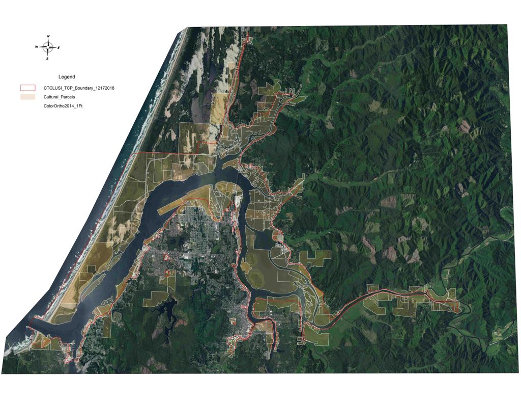 Coos County Property Lines Map Of The Proposed District | Coos Concerned Property Owners